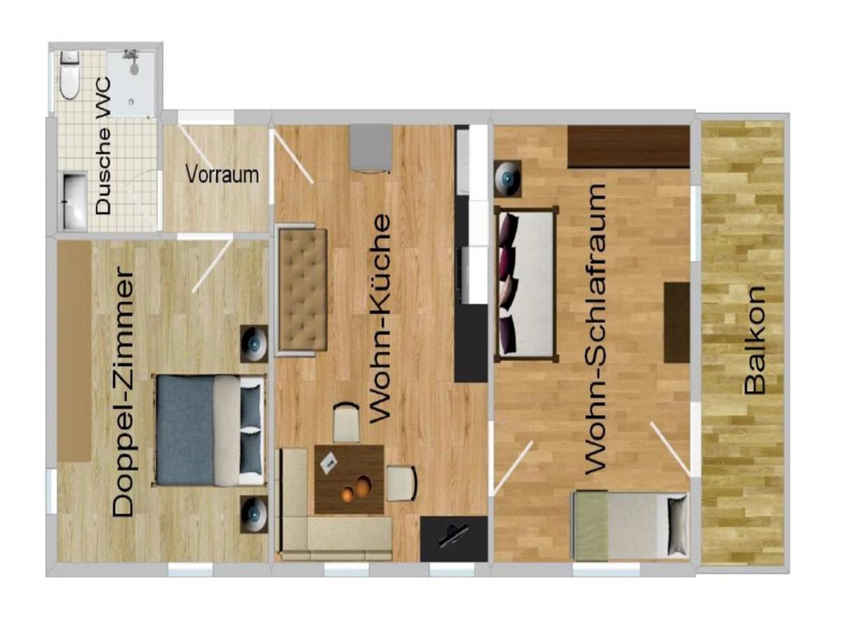 Apartment In Top Location In Fuegen With Balcony エクステリア 写真